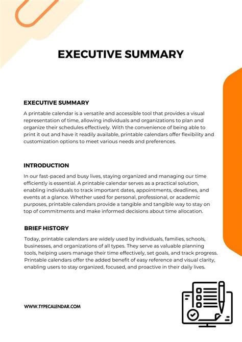 Executive Summary .